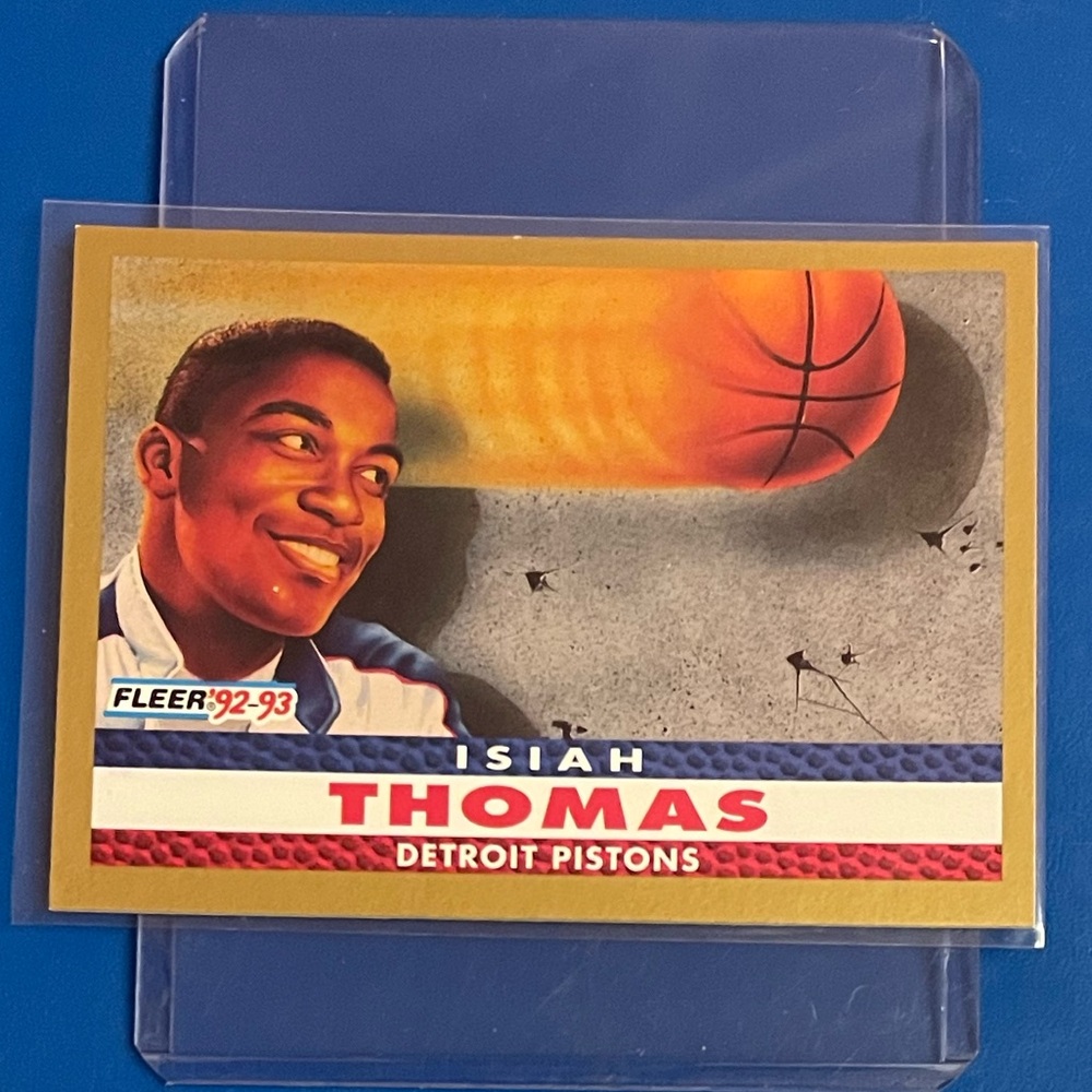 Isiah Thomas #255 1992-93 Fleer Basketball Trading Card